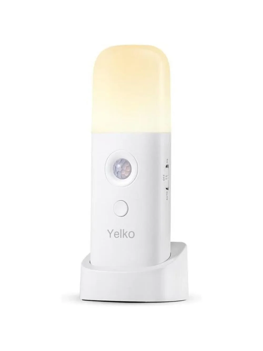 Motion Sensor Night Light Rechargeable Battery Powered Portable Dimmable Warm
